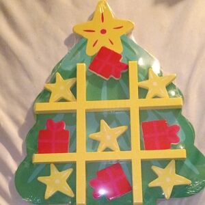Target Christmas Tree Tic-Tac-Toe Game - Green, Yellow, Red
